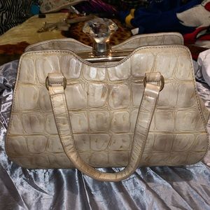 Faux Crocodile Purse